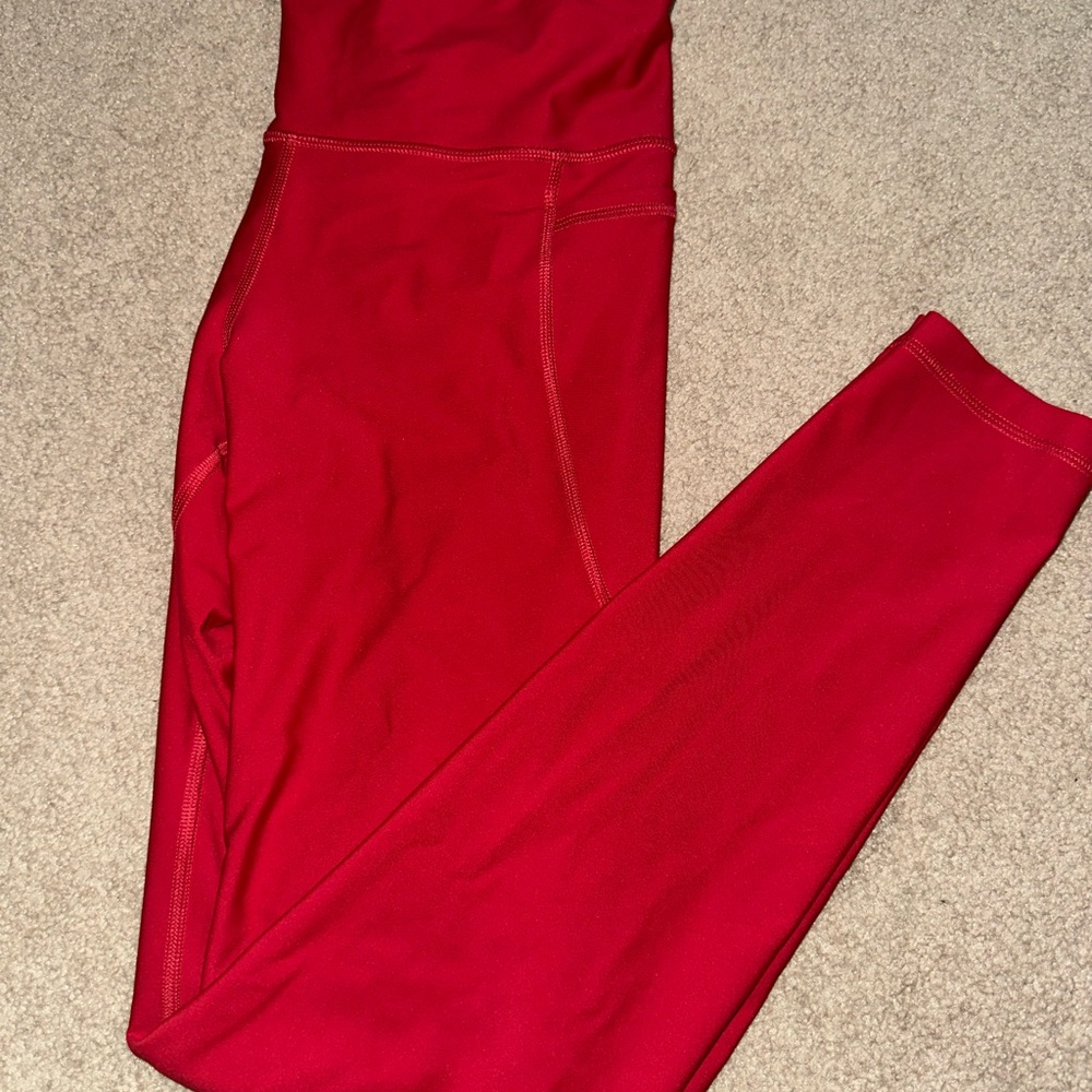 Old Navy Women's Vibrant Red Leggings